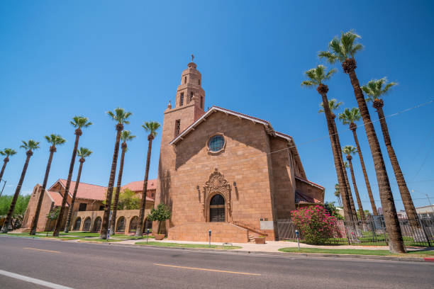 istock Old Church in downtown Phoenix Arizona 823076370