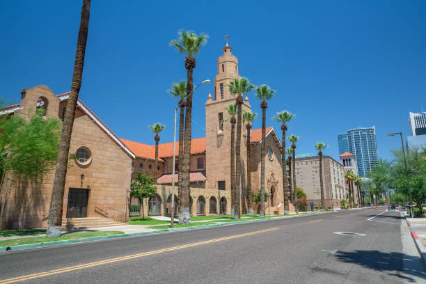 istock Old Church in downtown Phoenix Arizona 823076504