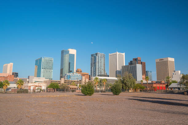 istock Financial district area of downtown Phoenix  Arizona 823076622