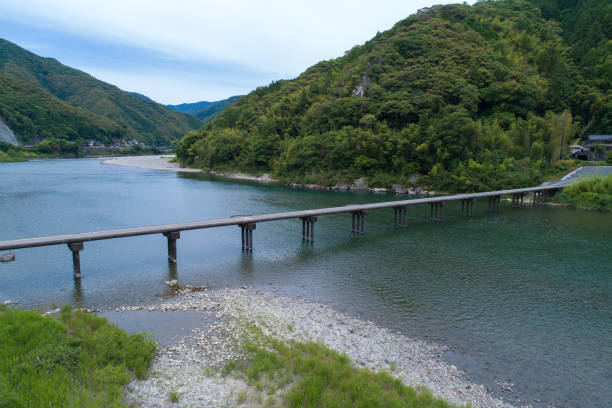 istock Nagoshiya Low Water Crossing (Kochi Prefecture) in Japan 823112616