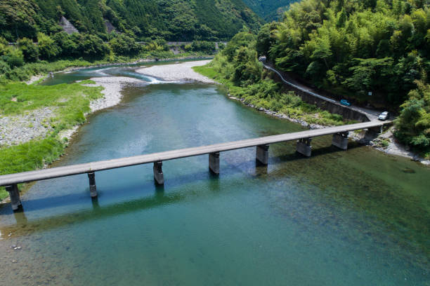 istock Asao Low Water Crossing (Kochi Prefecture) in Japan 823117480