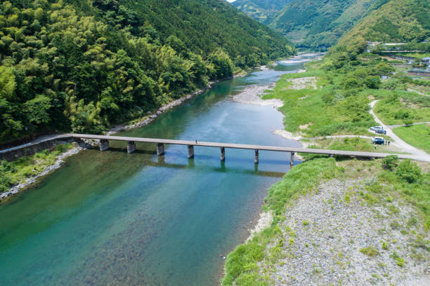 istock Asao Low Water Crossing (Kochi Prefecture) in Japan 823118382