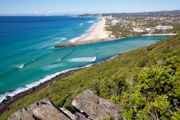 istock Palm Beach and Burleigh Head in Queensland Australia. 823168896
