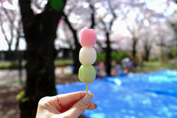 istock Hanami dango during Hanami season at Asukayama Park,Tokyo. 823187938