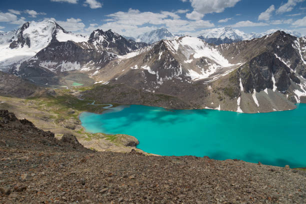 istock Ala kul lake. Kyrgyzstan 823199160