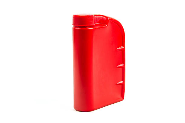 istock Plastic container for motor oil isolated ,Car oil bottle . 823222358