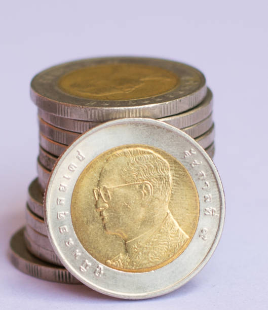 istock Thai coins money, in many type 823232144