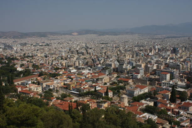 istock Aerial view of Athens, Greece. 823268184