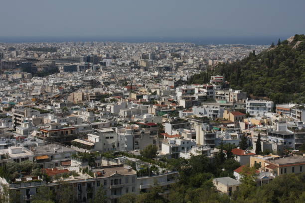 istock Aerial view of Athens, Greece. 823268242