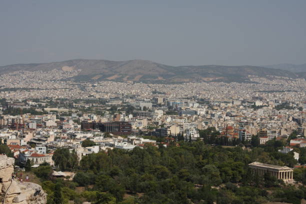 istock Aerial view of Athens, Greece. 823268276