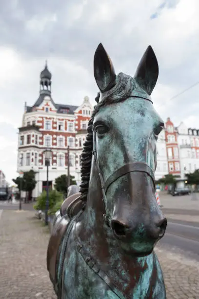 horse statue koepenick germany