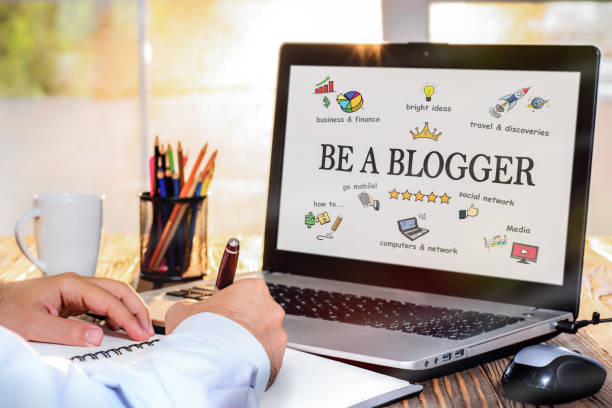 istock Be A blogger Concept In Home Office 823284240