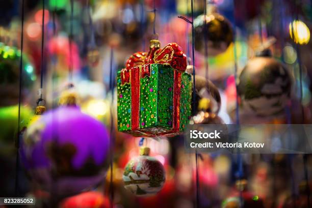 Christmas Tree Ornament Stock Photo - Download Image Now - Christmas Market, Christmas, Christmas Decoration