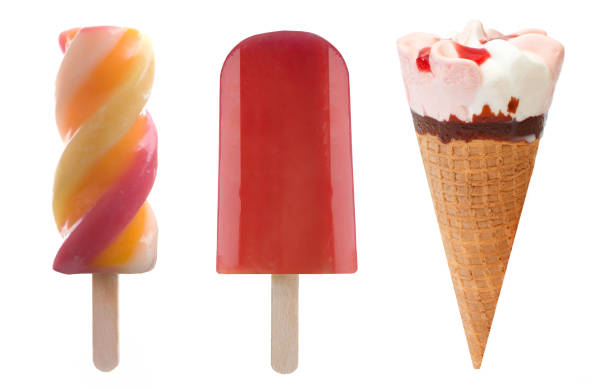 istock Frozen popsicle and ice cream set 823292460