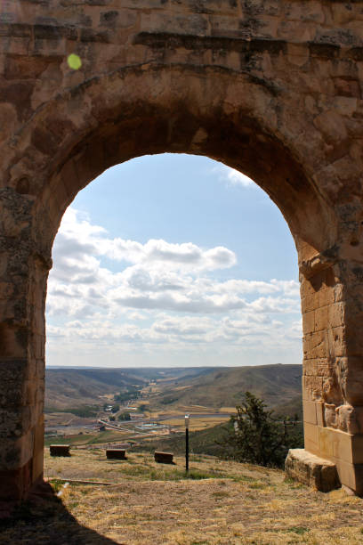 istock Roman arch gate, Medinaceli, Spain 823292566