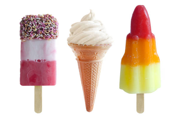 istock Frozen popsicle and ice cream set 823292960