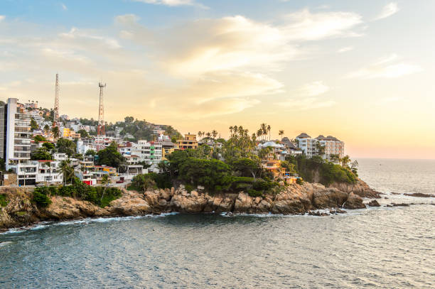 istock View of Acapulco in evening, Mexico 823295648