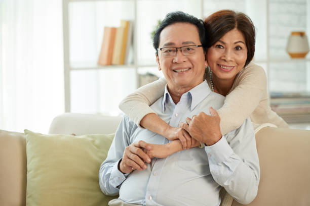 istock Aged couple in love 823296076