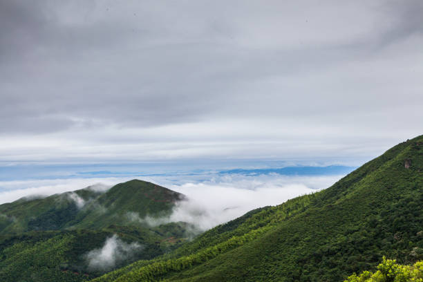 istock clouds over the moutain near rain storm 823303602