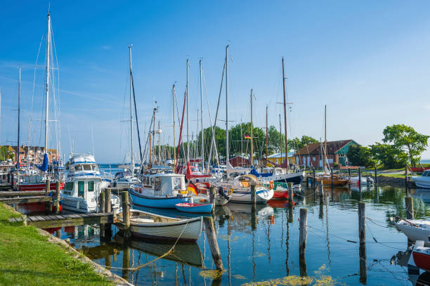 istock Harbor in Orth on Fehmarn island 823312988