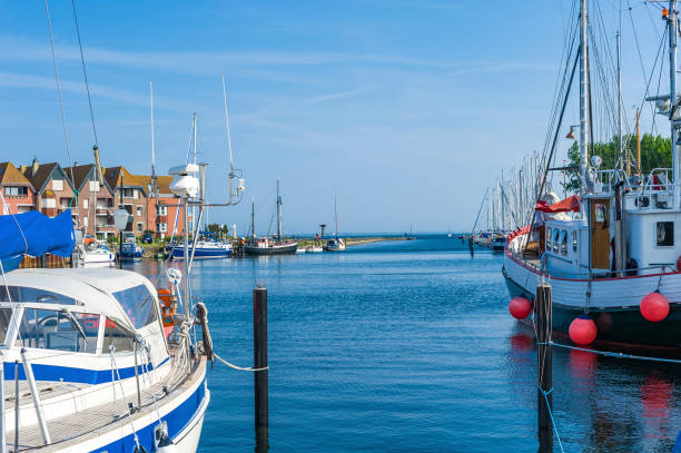 istock Harbor in Orth on Fehmarn island 823314644