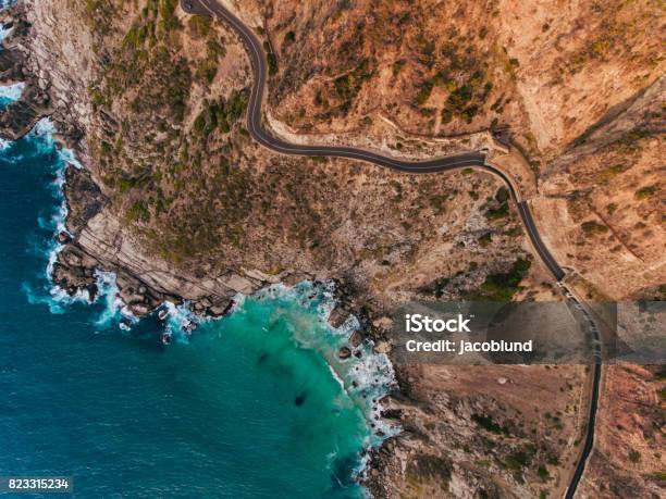 Chapmans Peak Drive Stock Photo - Download Image Now - Cape Town, Road, South Africa