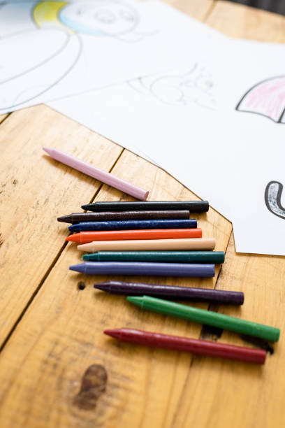 istock Close up of crayons 823318722