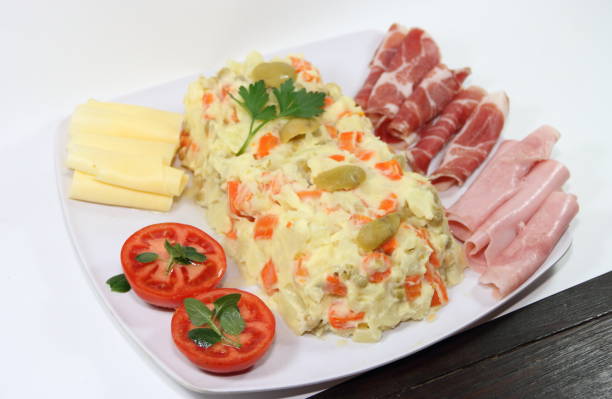 istock Mayonnaise potatoes peas parsley 823326714