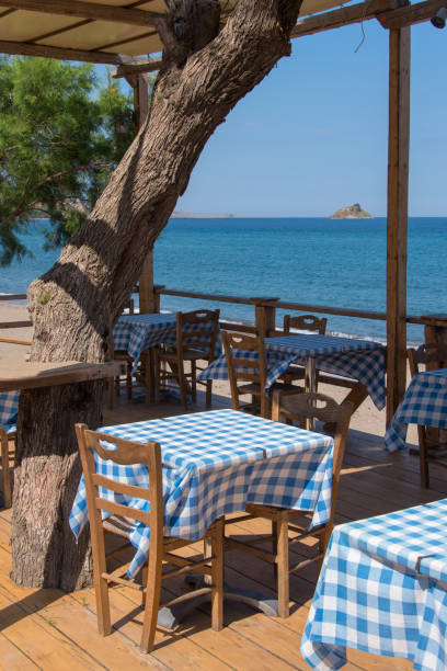 istock Restaurant near the sea 823331440