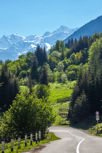 istock Mt. Tetnuldi, Upper Svaneti, Georgia, Europe 823336476