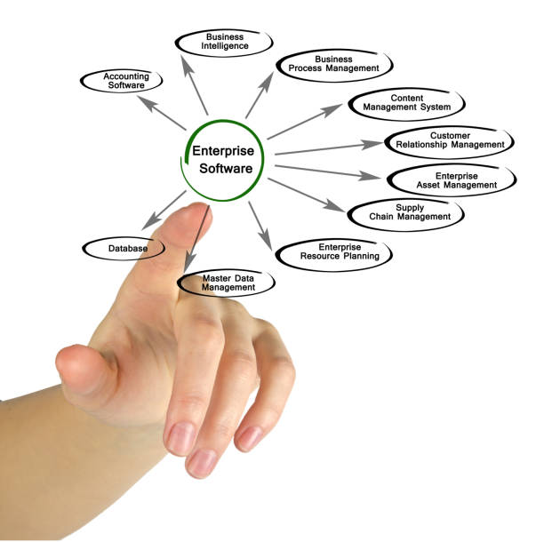 istock Diagram of Enterprise Software 823336614