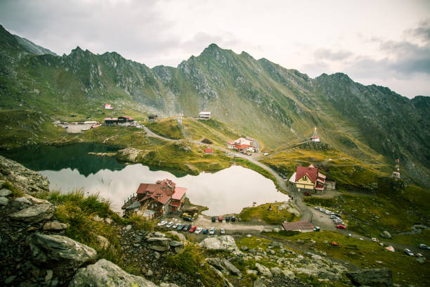 istock A beautiful, sunny mountain lake in Carpathians 823348500