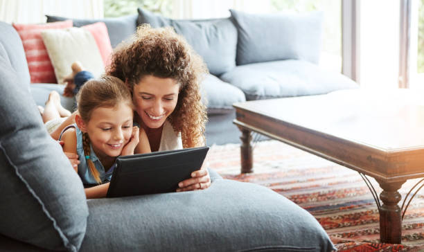 istock Getting to know the world online together 823348880