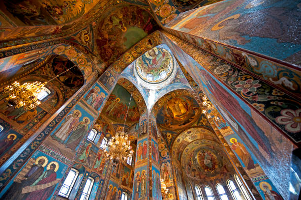 istock Sunlight on spilled blood, St.Petersberg, Russia 823366308