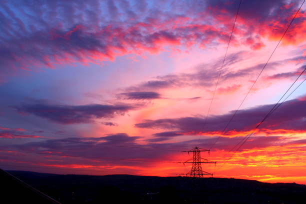 istock Dramatic skies and sunsets on the Pennines, West Yorkshire 823370164