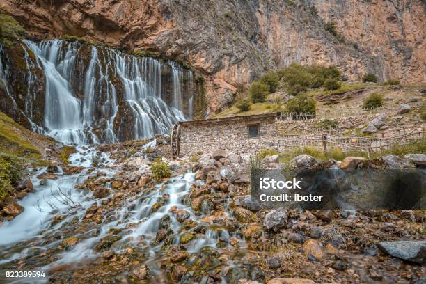 Kapuzbasi Waterfall Stock Photo - Download Image Now - Springtime, Stream - Body of Water, Ancient