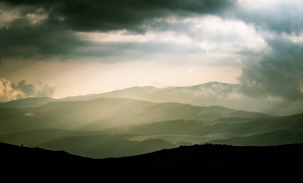 A beautiful mountain landscape in Carpathian mountains