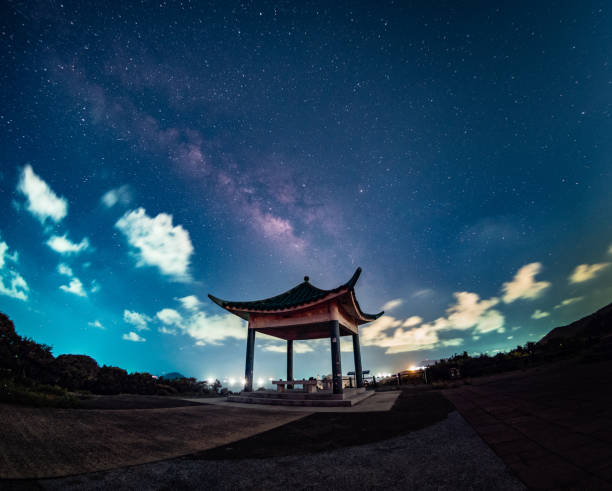 istock Milky way at Hong Kong 823398516