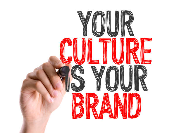 あなたの文化はあなたのブランド - branding marketing mission business ストックフォトと画像