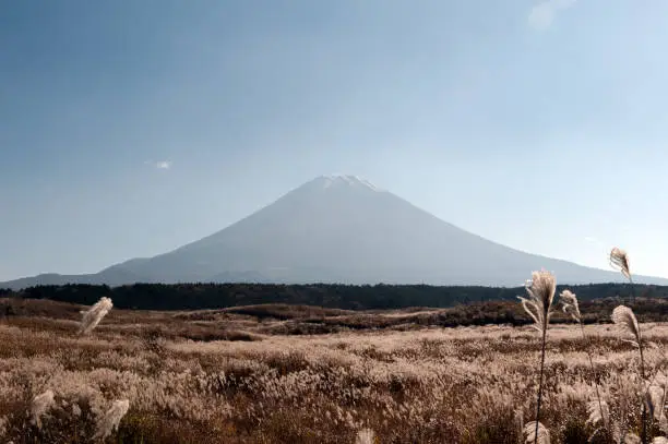 Photo of view to Fuji mount in Japan