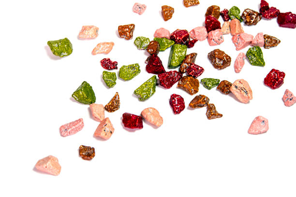 istock The stone shaped Sugar coated chocolate candy 823418648