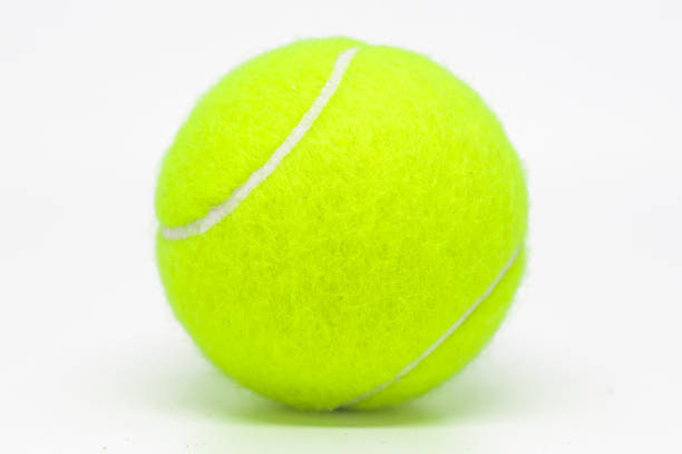 istock Tennis ball on white background. 823424774