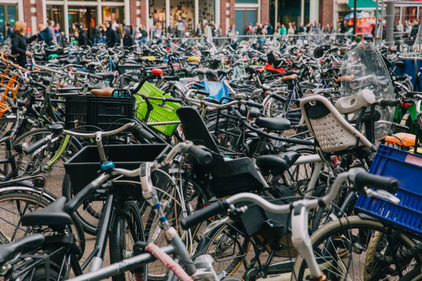 istock Bicycles in Abundance in the City 823450548