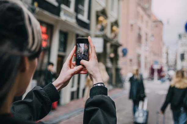 istock Taking A Photograph In Amsterdam 823460130