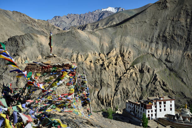 istock Buddhist monastery in Ladakh in India 823465792