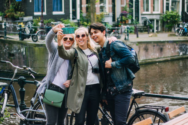 istock Selfie with Her Friends on Vacation 823471314