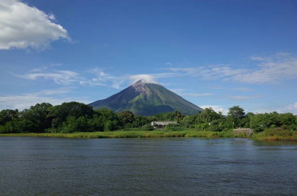 An amazing view of Volcan Concepcion on Isla Ometepe in Nicaragua