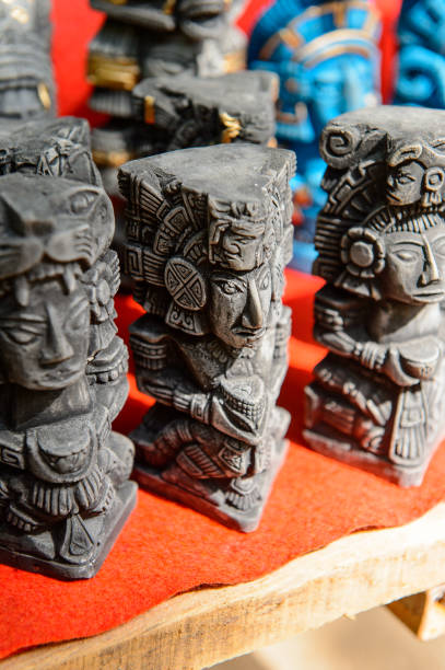 istock Authentic handcraft souvenirs of maya civilisation 823515120