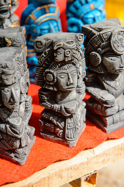 istock Authentic handcraft souvenirs of maya civilisation 823515146