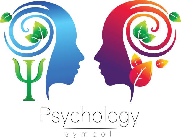 Modern head  sign of Psychology. Profile Human. Green Leaves. Letter Psi . Symbol in vector. Design concept. Brand company. Blue color isolated on white background. Icon for web, type. Modern head  sign of Psychology. Profile Human. Green Leaves. Letter Psi . Symbol in vector. Design concept. Brand company. Blue color isolated on white background. Icon for web, type psi stock illustrations